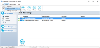 TalkHelper Call Recorder for Skype screenshot 2