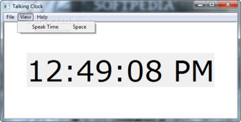 Talking Clock screenshot