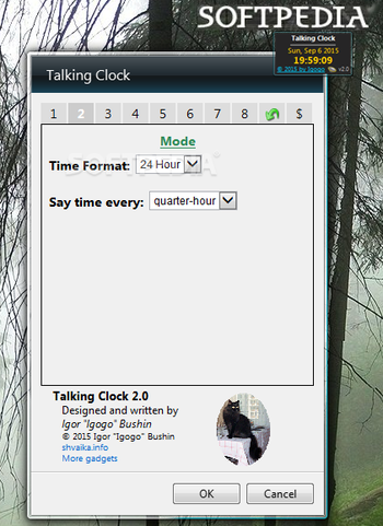 Talking Clock screenshot 2