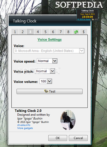 Talking Clock screenshot 3