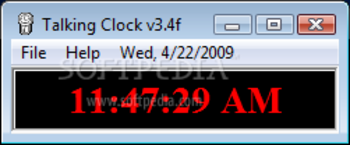 Talking Clock screenshot