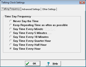 Talking Clock screenshot 2