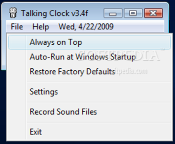 Talking Clock screenshot 5