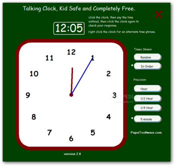 Talking Clock screenshot