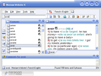 Talking Merriam-Webster English-French Dictionary screenshot 3