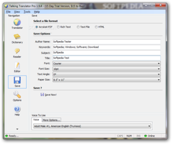 Talking Translator Pro screenshot 6