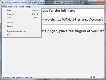 Talking Typer screenshot 2