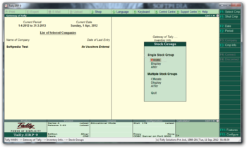 Tally.ERP 9 screenshot 3