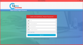 TAMS Enterprise screenshot 2