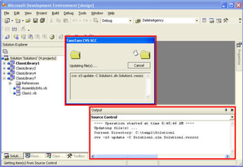 TamTam CVS screenshot