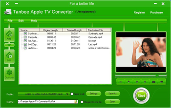Tanbee Apple TV Converter screenshot