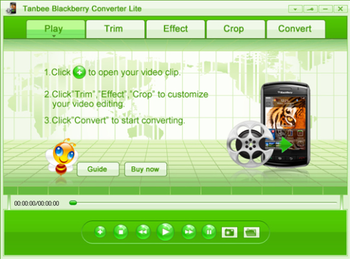 Tanbee Blackberry Converter Lite screenshot