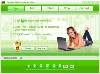 Tanbee FLV Converter Lite screenshot
