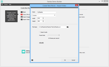 Tanida Demo Builder screenshot 2