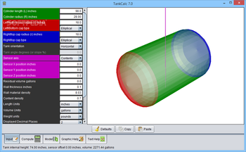 TankCalc screenshot