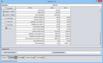 TankCalc screenshot 2