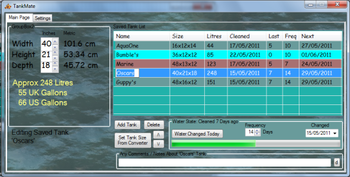 TankMate screenshot