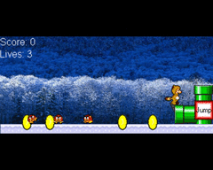 Tanooki Mario Winter screenshot