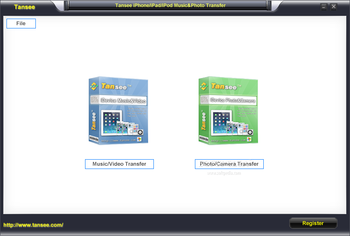 Tansee iPhone/iPad/iPod Music&Photo Transfer screenshot