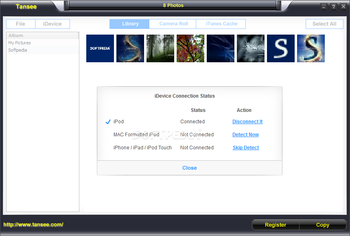 Tansee iPhone/iPad/iPod Photo&Camera Transfer screenshot 2