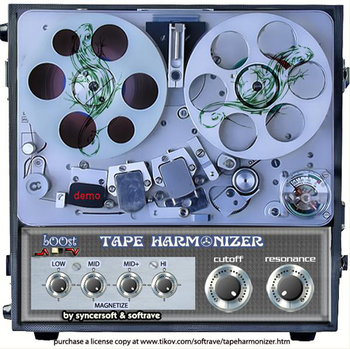 Tape Harmonizer VST screenshot