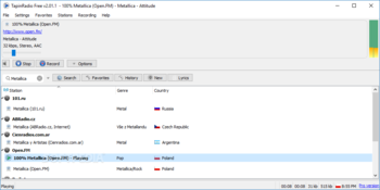 TapinRadio Portable screenshot