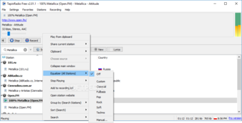 TapinRadio Portable screenshot 7