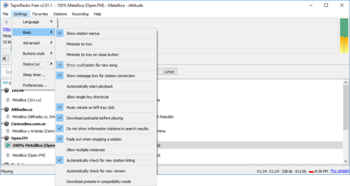 TapinRadio Portable screenshot 8