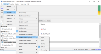 TapinRadio Portable screenshot 9