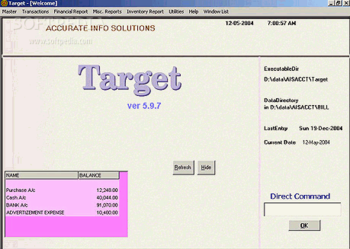 Target screenshot