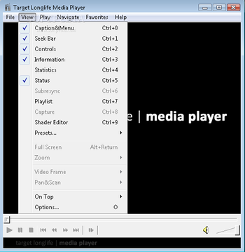 Target Longlife Media Player screenshot 3