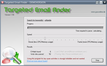 Targeted Email Finder screenshot 3