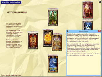 Tarot SG 2014 screenshot 4