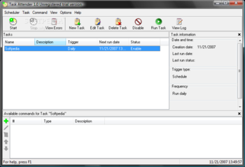 Task Attender screenshot