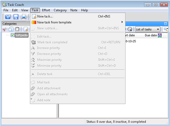 Task Coach nLite Addon screenshot 3