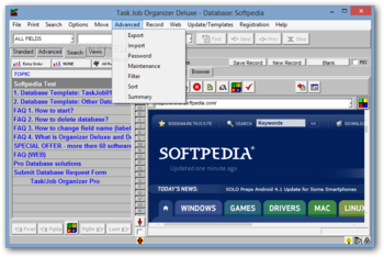 Task Job Organizer Deluxe screenshot 4