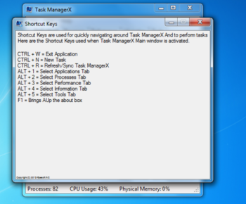 Task ManagerX screenshot 2