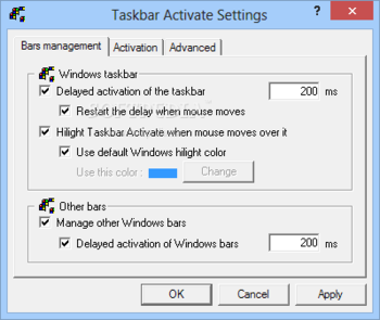 Taskbar Activate screenshot 2