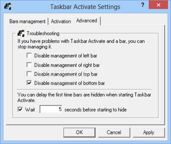 Taskbar Activate screenshot 4