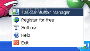 Taskbar Button Manager screenshot