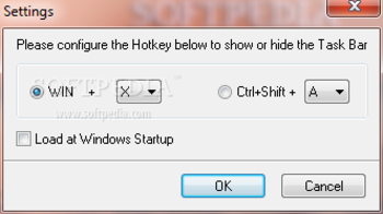 TaskBar Hider screenshot