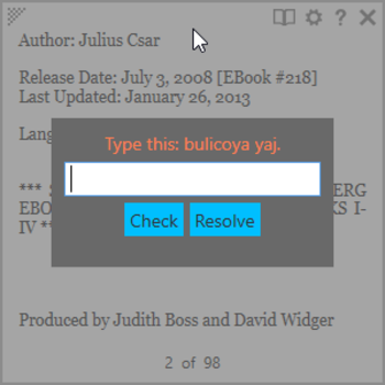 Taskbar Reader screenshot 7