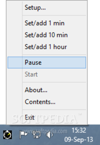 Taskbar Timer screenshot