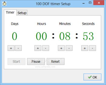 Taskbar Timer Portable screenshot 2