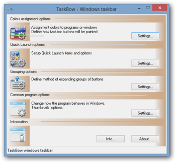TaskBow screenshot