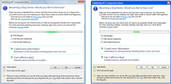 TaskDialog.NET screenshot 2