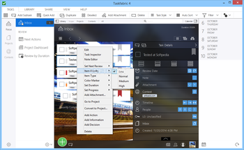 Taskfabric screenshot 2