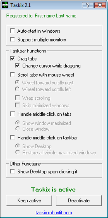 Taskix screenshot 3