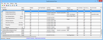 TaskSchedulerView screenshot 5