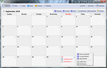 taskTome screenshot